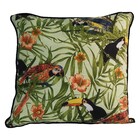 Capa De Almofada Estampa Tropical