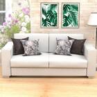 Capa De Almofada Estampada Marrom Kit Com 4 Unidades 45cm X 4