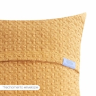 Capa de Almofada Quadrado Eterna Tecido Amarela 45x46cm Guaratinguetá