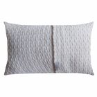 Capa de Almofada Retangular Eterna Tecido Bege 30x50cm Guaratinguetá