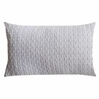 Capa de Almofada Retangular Eterna Tecido Bege 30x50cm Guaratinguetá