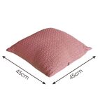 Capa de Almofada Quadrado Eterna Tecido Rosa 45x45cm Guaratinguetá