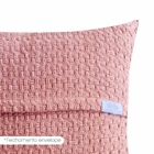 Capa de Almofada Quadrado Eterna Tecido Rosa 45x45cm Guaratinguetá