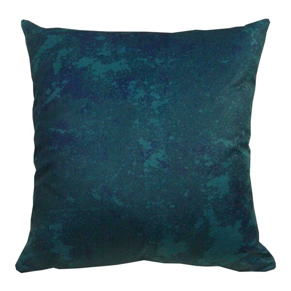 Capa De Almofada Falso Liso Azul Marmorizado Ritz 44x44