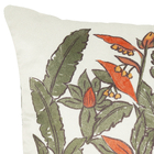 Capa de Almofada Quadrada Flor Bananeira 2x43x43cm