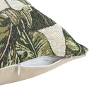 Capa de Almofada Folhas  Verde 43x43cm