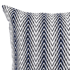 Capa de Almofada Geométrico Azul 43x43cm