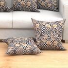 Capa De Almofada Grande Estampada 2 Unidades 60cm X 60cm Teci