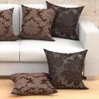 Capa De Almofada Grande Tabaco Clássica 2 Unidades 60cm X 60c