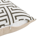 Capa de Almofada Grego Cinza 43x43cm