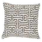 Capa de Almofada Grego Cinza 43x43cm