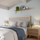 Capa de Almofada Jacquard High Oval Cinza Azulado 45x45cm Inspire