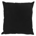 Capa De Almofada Impermeável Maragogi Preta 45x45cm