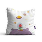 Capa De Almofada Infantil Pequeno Príncipe 35x35cm Kit 4un