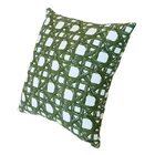 Capa De Almofada Jacquard Bambu