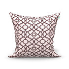 Capa De Almofada Jacquard Clássica Inglesa Tabaco 45cm X 45cm