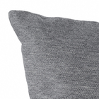 Capa de Almofada Jacquard Mescla Cinza Médio 45x45cm Inspire