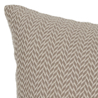 Capa de Almofada Jacquard Orso Zig Bege 45x45cm Inspire