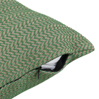 Capa de Almofada Jacquard Orso Zig Verde 45x45cm Inspire