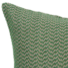 Capa de Almofada Jacquard Orso Zig Verde 45x45cm Inspire