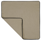 Capa de Almofada Quadrada Kalpe Algodão Bege 45x45x0,8cm Inspire