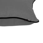 Capa de Almofada Quadrada Kalpe Algodão Cinza 45x45x0,8cm Inspire