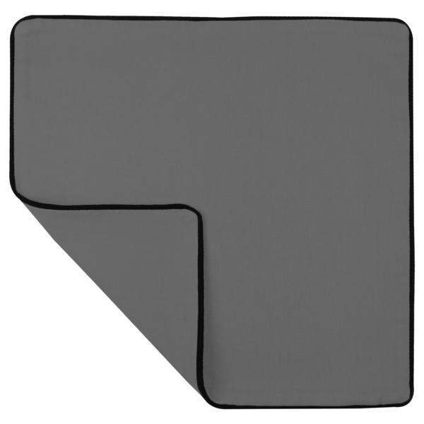 Capa de Almofada Quadrada Kalpe Algodão Cinza 45x45x0,8cm Inspire