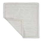Capa de Almofada Quadrada Lenaya Linho Branco 45x45x0,8cm Inspire