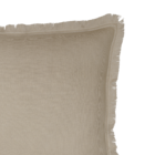 Capa de Almofada Quadrada Lenaya Linho Natural 45x45x0,8cm Inspire