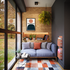 Capa de Almofada Lille Grafite 45x45cm