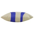 Capa De Almofada Linho Decorativa Azul 44x44cm