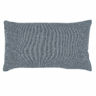 Capa de Almofada Lisa Azul 50x30cm