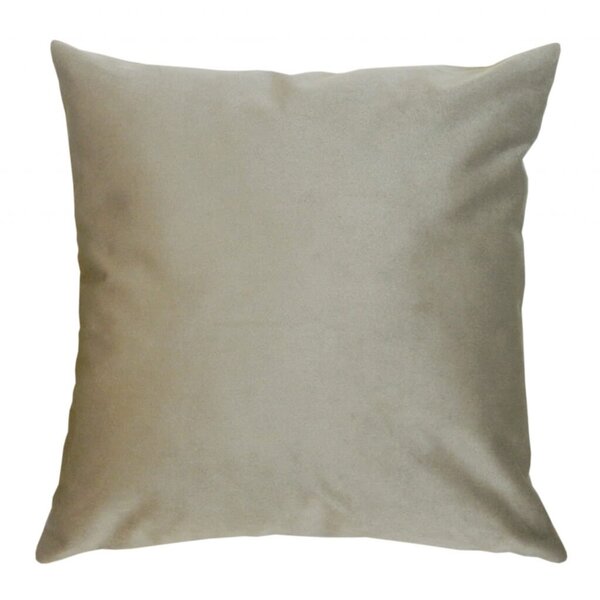 Capa De Almofada Lisa Cinza Claro 45x45