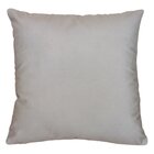 Capa De Almofada Lisa Cinza Suprema 44x44