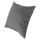Capa De Almofada Lisa Grafite 45x45