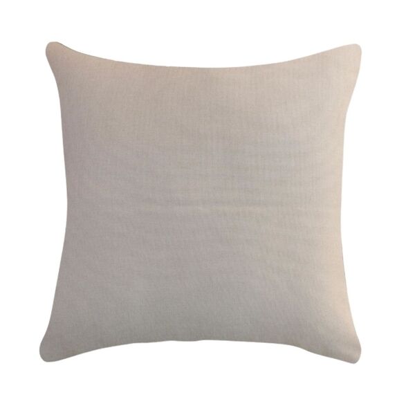 Capa De Almofada Lisa Linho Cru 43x43cm