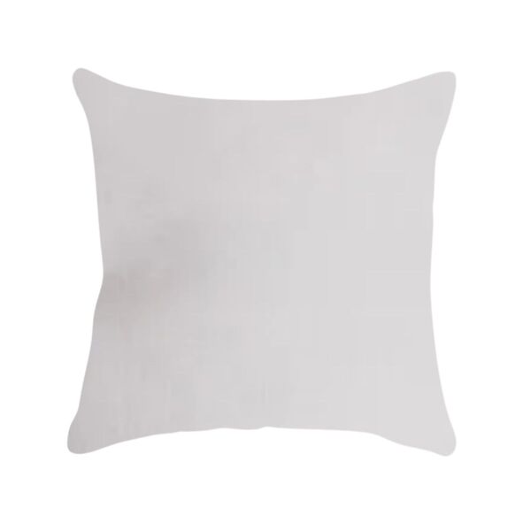 Capa De Almofada Lisa Veludo Branco 43x43cm