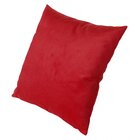 Capa De Almofada Lisa Vermelha 45x45