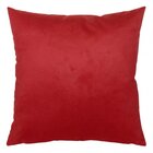 Capa De Almofada Lisa Vermelha 45x45