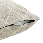 Capa de Almofada Losango Bege 43x43cm