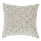 Capa de Almofada Losango Bege 43x43cm