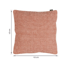 Capa de Almofada Losango Goiaba 45x45cm