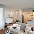 Capa De Almofada Minimalista Azul Petróleo ,rosa Quartzo E Ar