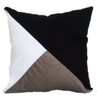 Capa De Almofada Minimalista Preto E Branco