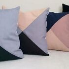 Capa De Almofada Minimalista Verde Musgo, Cinza Claro E Areia