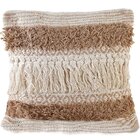 Capa De Almofada Native Decorativa Macramê 45x45cm Tamberma