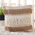 Capa De Almofada Native Decorativa Macramê 45x45cm Tamberma