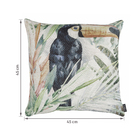 Capa de Almofada Natureza Serra Tucano Verde 45x45cm