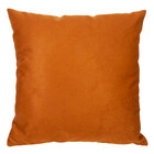 Capa De Almofada Olimpya Lisa Laranja 45x45cm