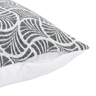 Capa de Almofada Ondas Cinza 43x43cm
